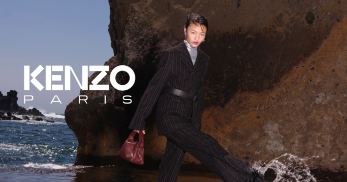 Kenzo presented advertising campaign for the new Furoshiki bag

